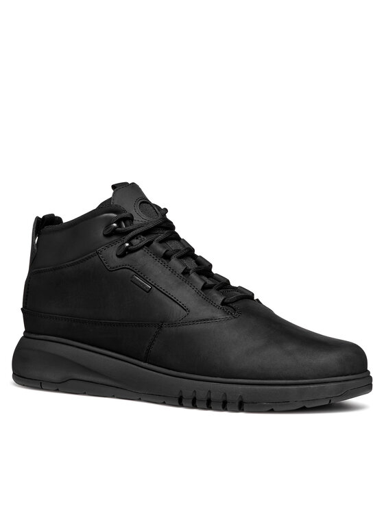 Geox Geox Schnürschuhe U Aerantis 4X4 B Abx U04APA 000FF C9999 Schwarz