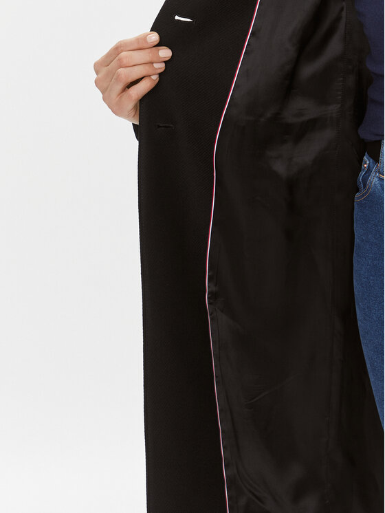 Tommy Hilfiger Tommy Hilfiger Cappotto di lana WW0WW39753 Nero Regular Fit