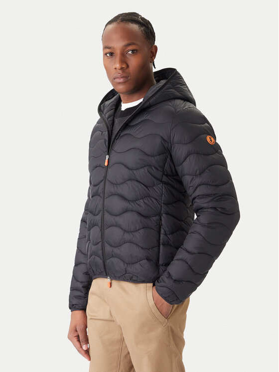 Save The Duck Save The Duck Μπουφάν μεταβατικό D32189M GIGA21 Μαύρο Regular Fit