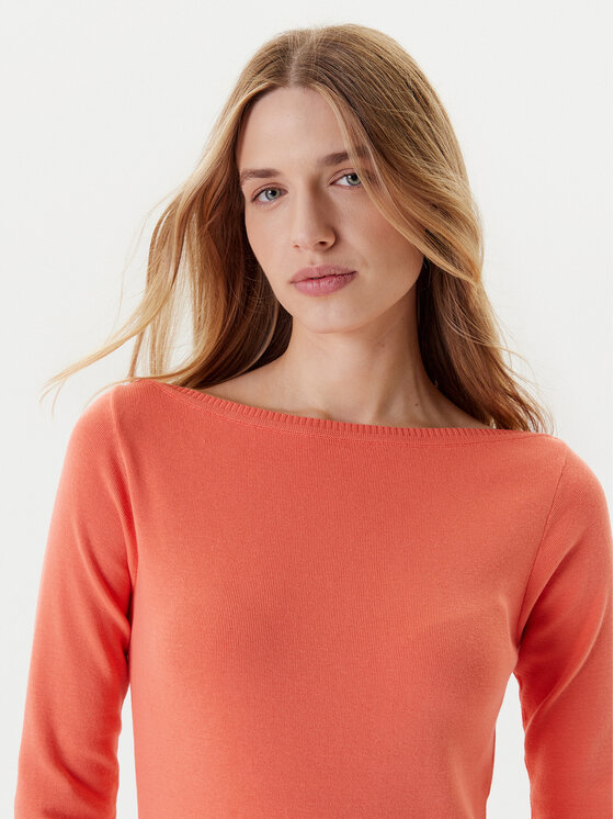 United Colors Of Benetton United Colors Of Benetton Pulover 1091D1M09 Portocaliu Regular Fit