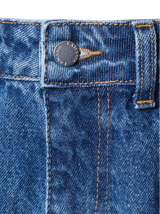 La Mania La Mania Jeansy HORIZON Niebieski Basic Fit