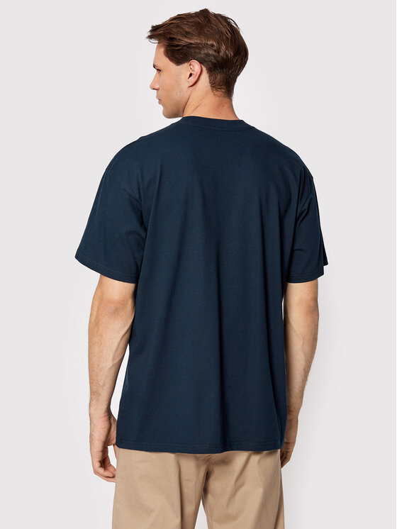 Carhartt WIP Carhartt WIP T-särk Casino I030171 Tumesinine Loose Fit