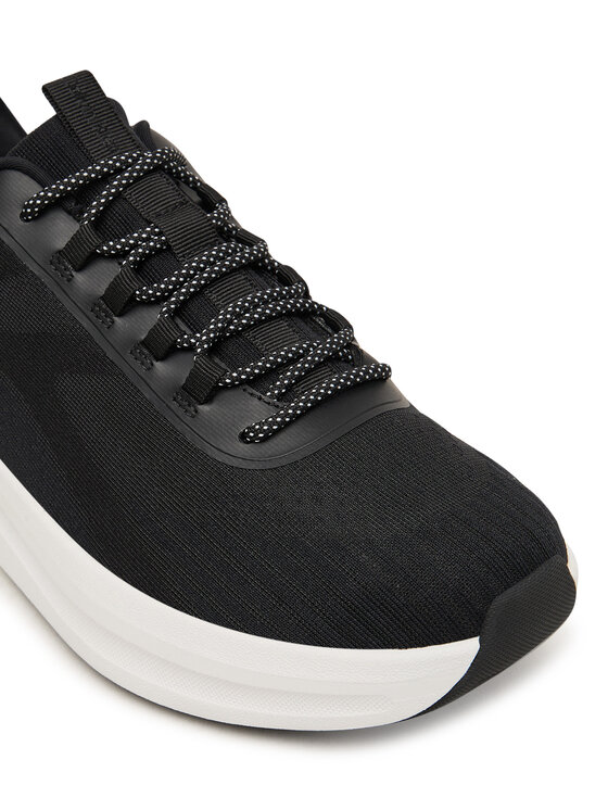 Calvin Klein Calvin Klein Superge Andrea - Chunky Ck Stripe Runner Trainers HM0HM02158 Črna