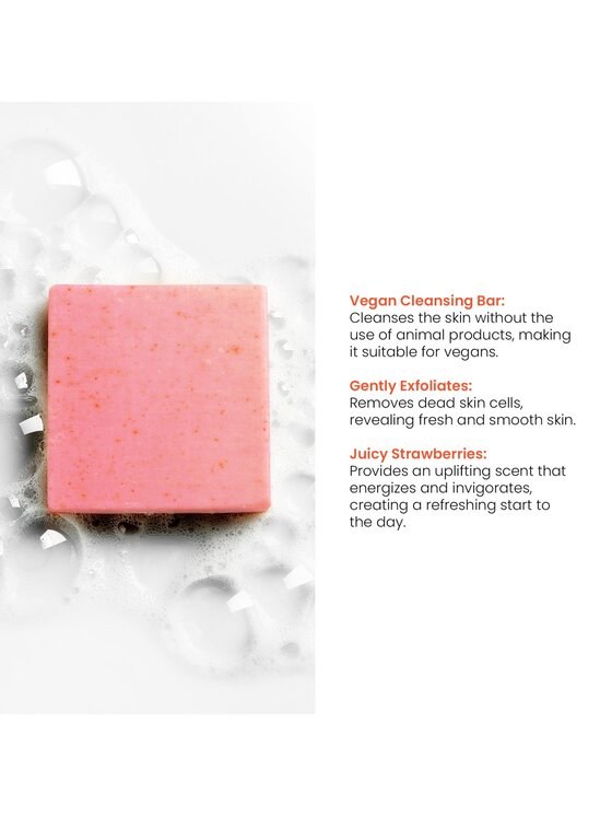 skinChemists skinChemists Kostka myjąca do twarzy SC Rose & Grape Mydło