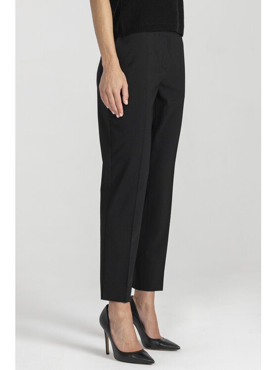 Deni Cler Milano Deni Cler Milano Spodnie materiałowe W-DC-5275-E5-K2-90-1 Czarny Slim Fit