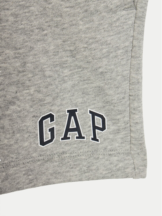 Gap Gap Спортни шорти 540847-00 Сив Regular Fit