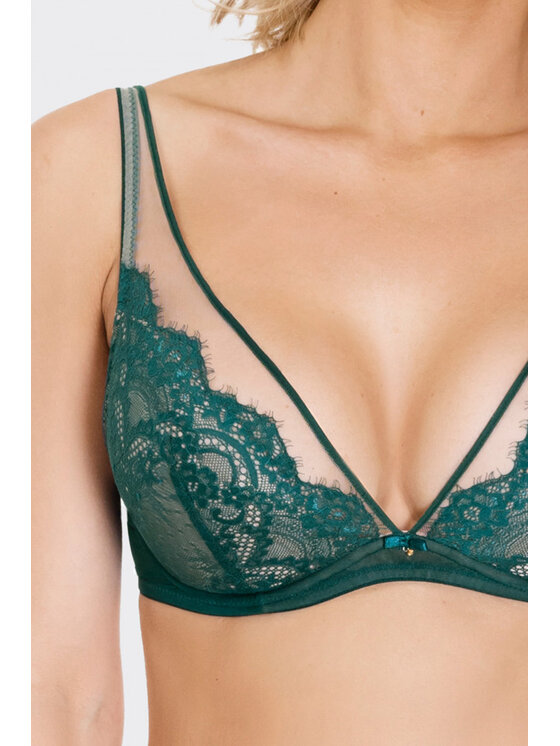 Rosme Rosme Biustonosz braletka Jessica Zielony