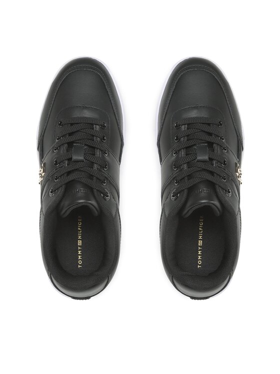 Tommy Hilfiger Tommy Hilfiger Sneakersy Th Prep Court Sneaker FW0FW06859 Čierna