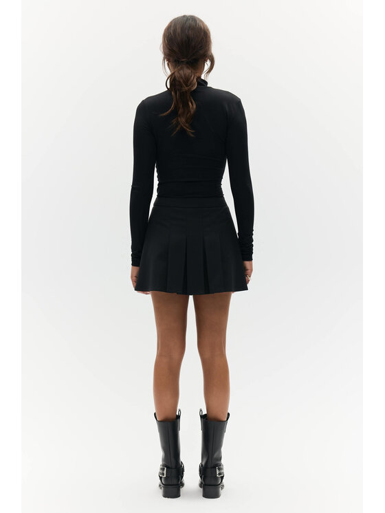 BENU BENU Minigonna Spódnica mini Nero Regular Fit