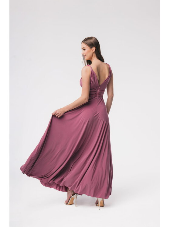 Aurora Aurora Koktejlové šaty Milo Růžová Feminine Fit