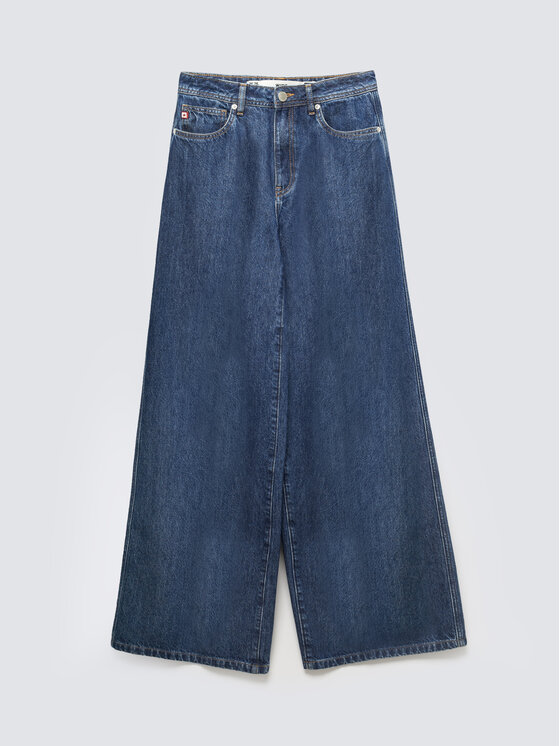 BIG STAR BIG STAR Jeansy EMILY Granatowy Wide Fit
