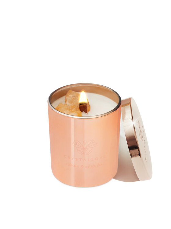 Crystallove Crystallove Świeca zapachowa Limited edition Złoty