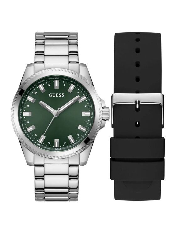 Guess Guess Hodinky GW0810G Strieborná