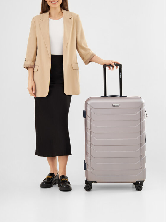 GINO ROSSI GINO ROSSI Didelis lagaminas CEO-GIN-L-002-05-GOLD Auksinė