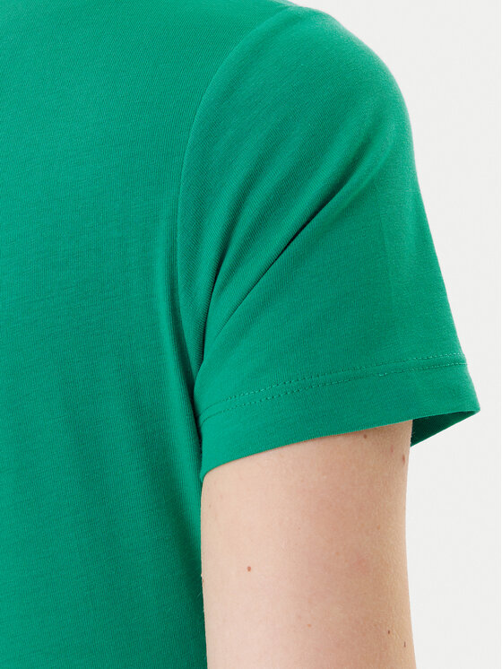 Guess Jeans Guess Jeans T-Shirt W5YI04 J1314 Zielony Slim Fit