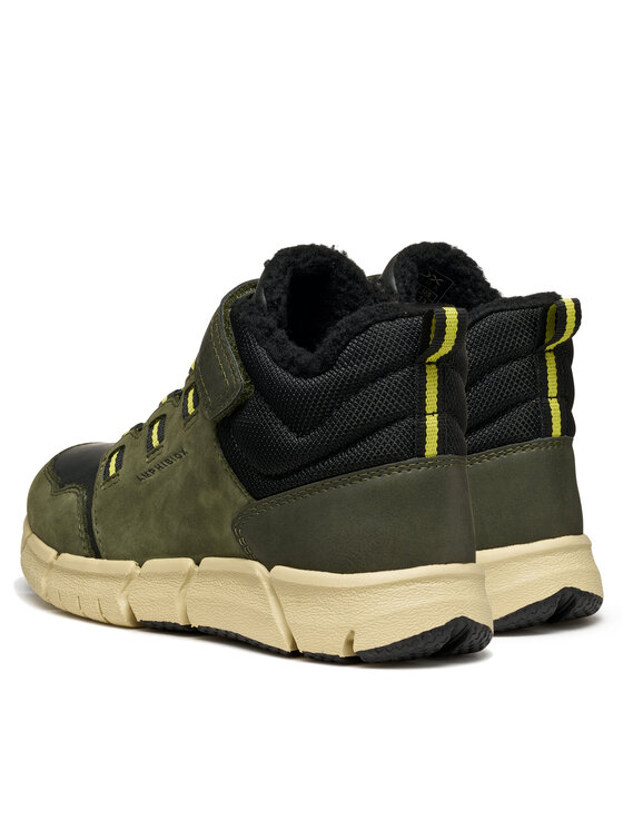 Geox Geox Šnurovacia obuv J Flexyper B Abx J949XA 032ME C0498 S Tmavo zelená