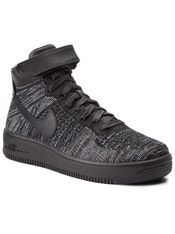 Nike Nike Сникърси W Nike Af1 Flyknit 818018 002 Черен