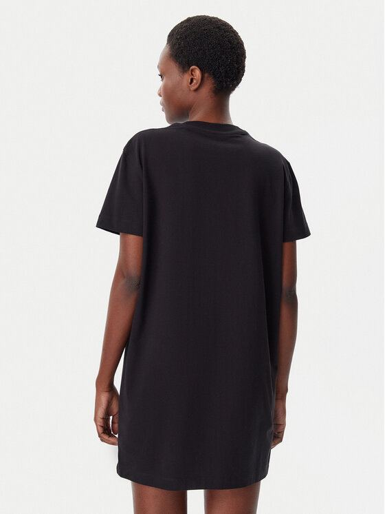 Calvin Klein Jeans Calvin Klein Jeans Ikdienas kleita Gradient Monologo J20J225273 Melns Relaxed Fit