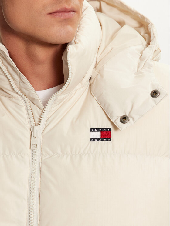 Tommy Jeans Tommy Jeans Bezrękawnik Alaska DM0DM19538 Beżowy Regular Fit