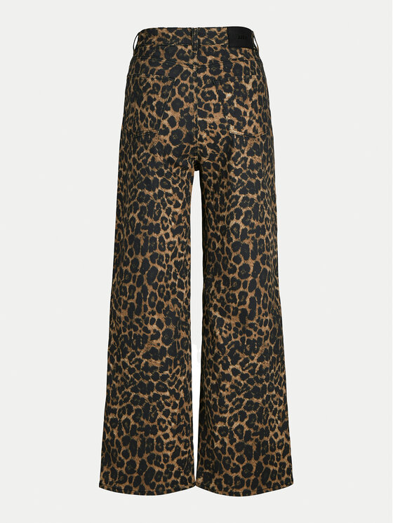 JJXX JJXX Spodnie materiałowe Sarah 12273087 Brązowy Wide Leg