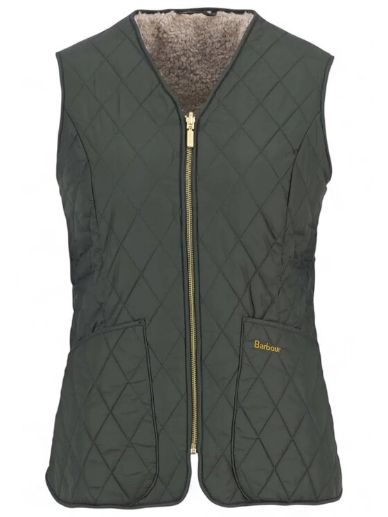 Barbour Barbour Gilet q-dav-59542 Verde Regular Fit