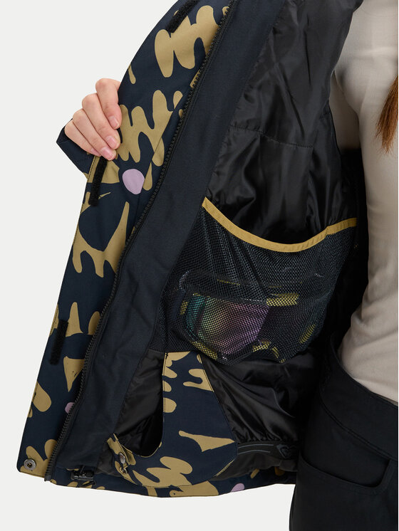 Roxy Roxy Giacca da snowboard Jetty ERJTJ03529 Nero Regular Fit