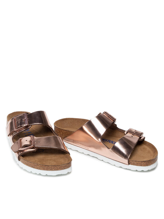 Birkenstock Birkenstock Papucs Arizona Metallic 0952093 Rózsaszín