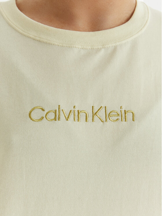 Calvin Klein Underwear Calvin Klein Underwear T-krekls LV00QS7593 Dzeltens Relaxed Fit