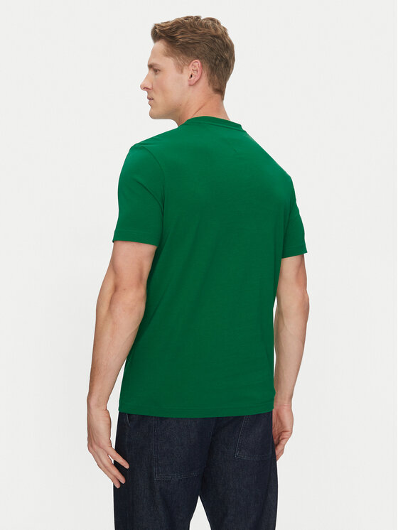 Tommy Hilfiger Tommy Hilfiger Футболка Stack MW0MW38622 Зелений Regular Fit