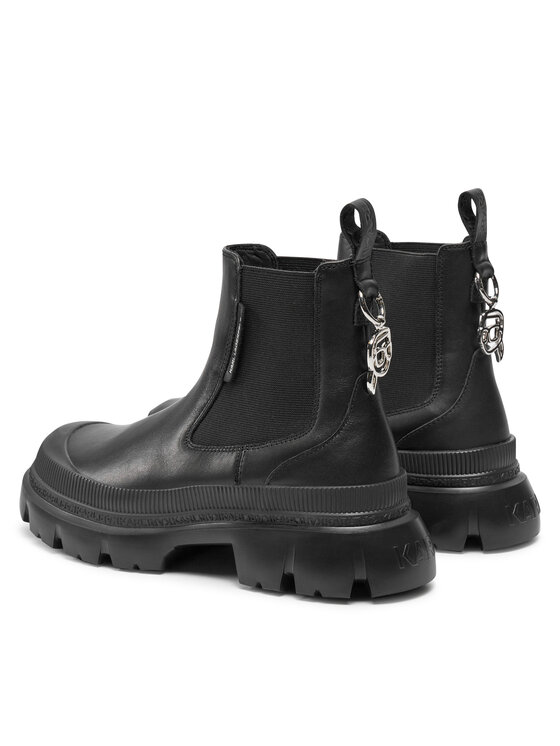 KARL LAGERFELD KARL LAGERFELD Chelsea cipele KL43534 Crna