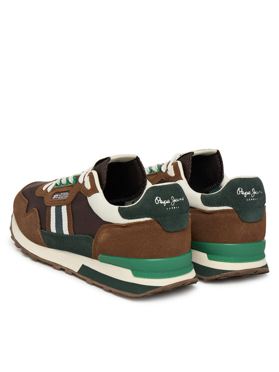 Pepe Jeans Pepe Jeans Sneakersy Kingston College M PMS400010 Hnědá