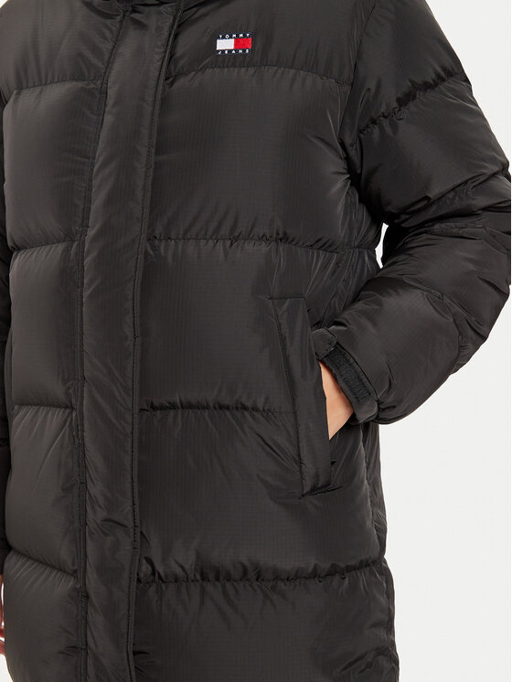 Tommy Jeans Tommy Jeans Geacă din puf Alaska DW0DW18860 Negru Regular Fit