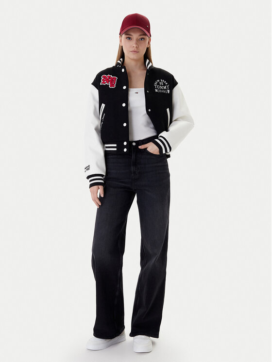 Tommy Jeans Tommy Jeans Džínsy Claire DW0DW22453 Čierna Wide Leg