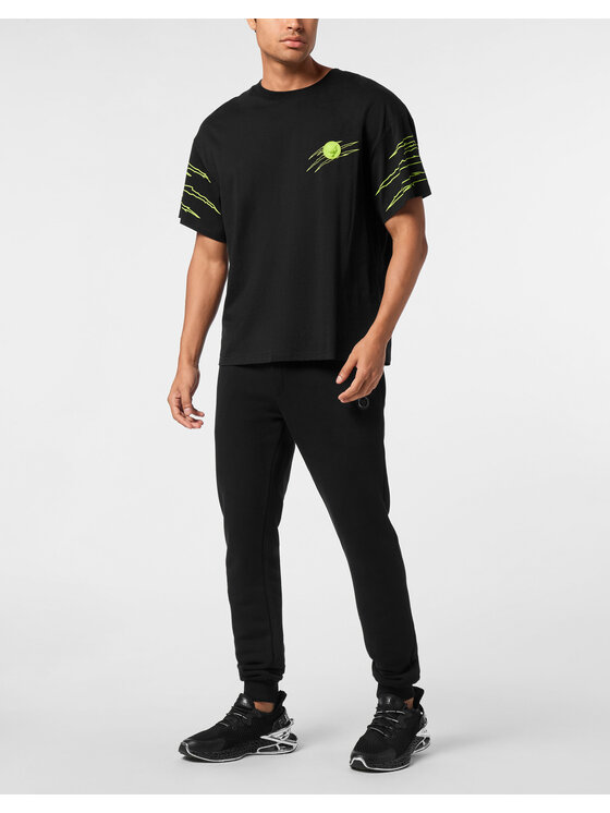 Plein Sport Plein Sport T-Shirt 28487 Černá Regular Fit