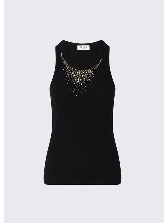 Liu Jo Liu Jo Top WF6408J4822L9476 Nero Regular Fit