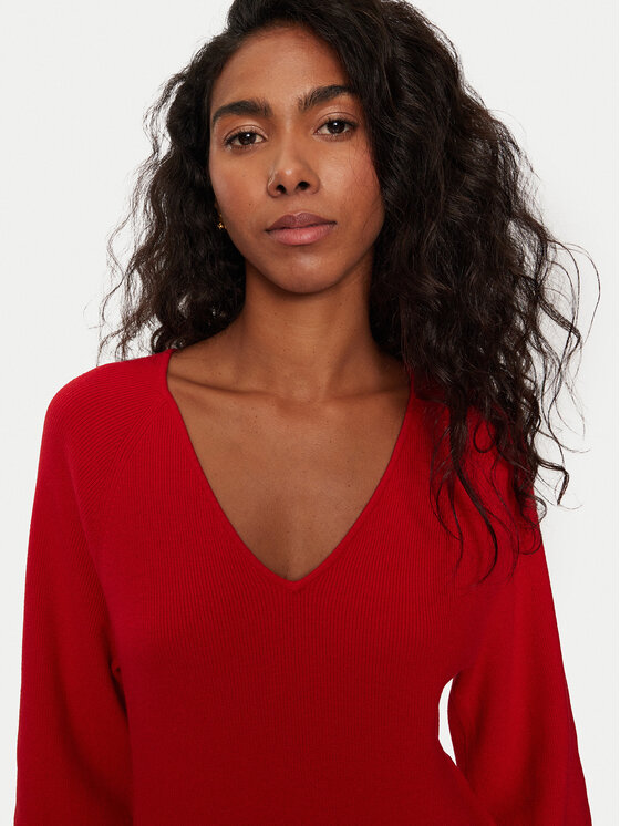Morgan Morgan Sweater 242-MPANDA Piros Regular Fit