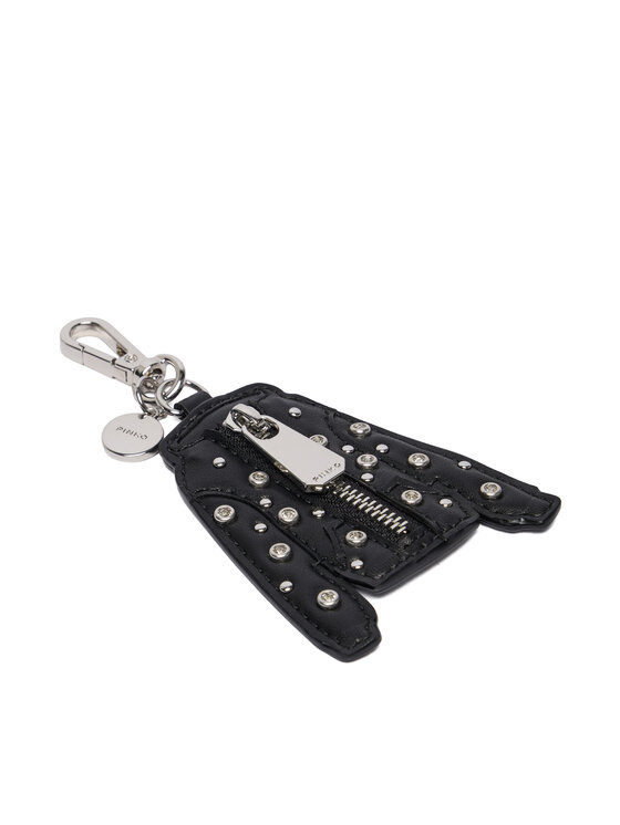 PINKO PINKO Obesek Charm Hoodie Microbibra AI 25-26 PCPL 105866 A31U Črna