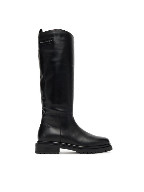 KARL LAGERFELD Kozaki KL47595 Czarny