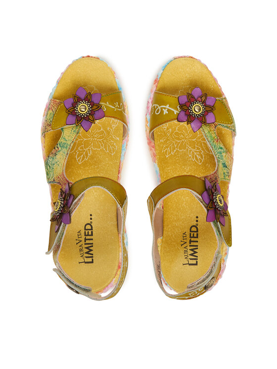 Laura Vita Laura Vita Босоніжки Nikito 03 Зелений