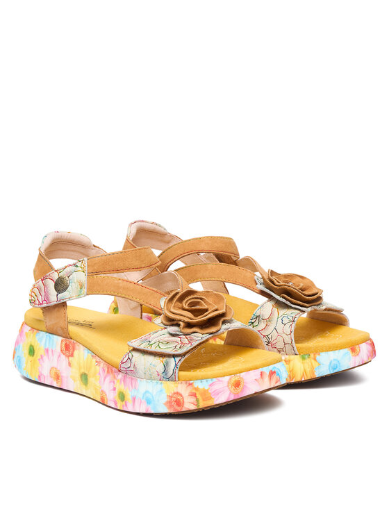 Laura Vita Laura Vita Босоніжки Nikito 01 Жовтий