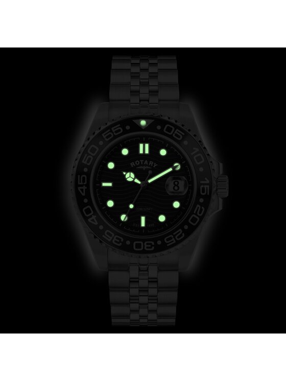 Rotary Rotary Hodinky RGB10015/04 Stříbrná
