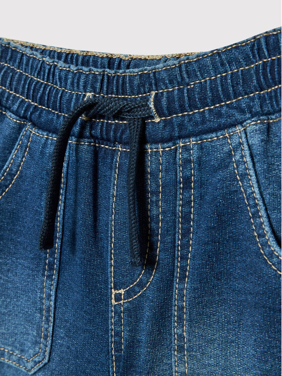United Colors Of Benetton United Colors Of Benetton Jeans kratke hlače 4BAY59GD0 Mornarsko modra Regular Fit