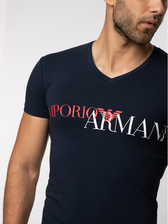 Emporio Armani Underwear Emporio Armani Underwear T-Shirt 110810 9P516 00135 Tmavomodrá Slim Fit