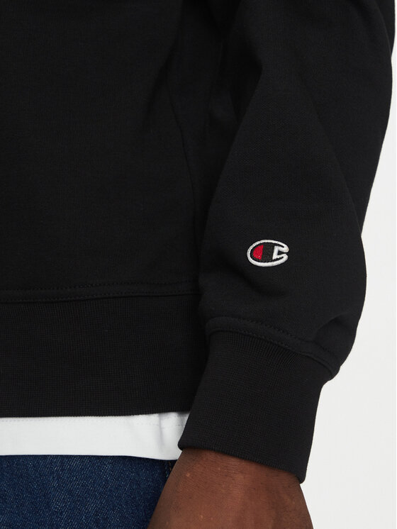 Champion Champion Bluza 220727 Czarny Slim Fit