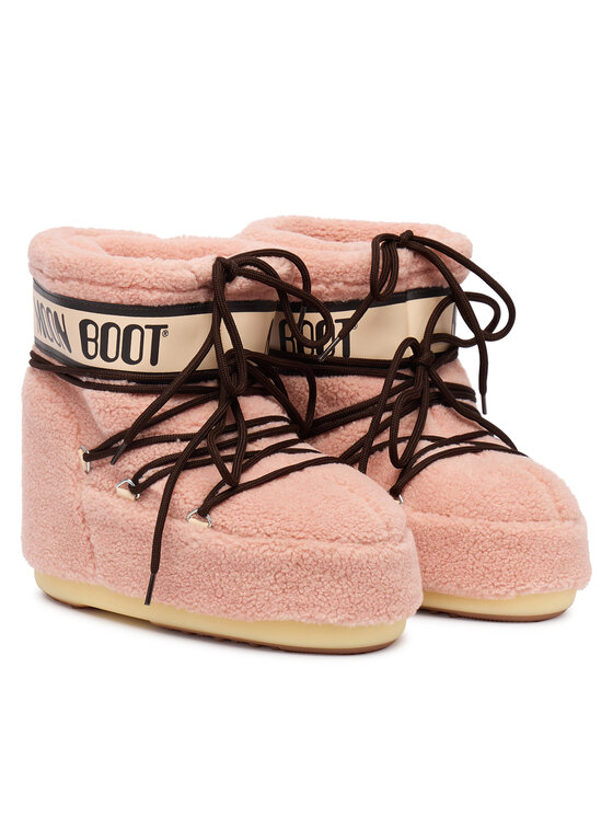 Moon Boot Moon Boot Snehule Mb Icon Fleece 80D1409700 Ružová