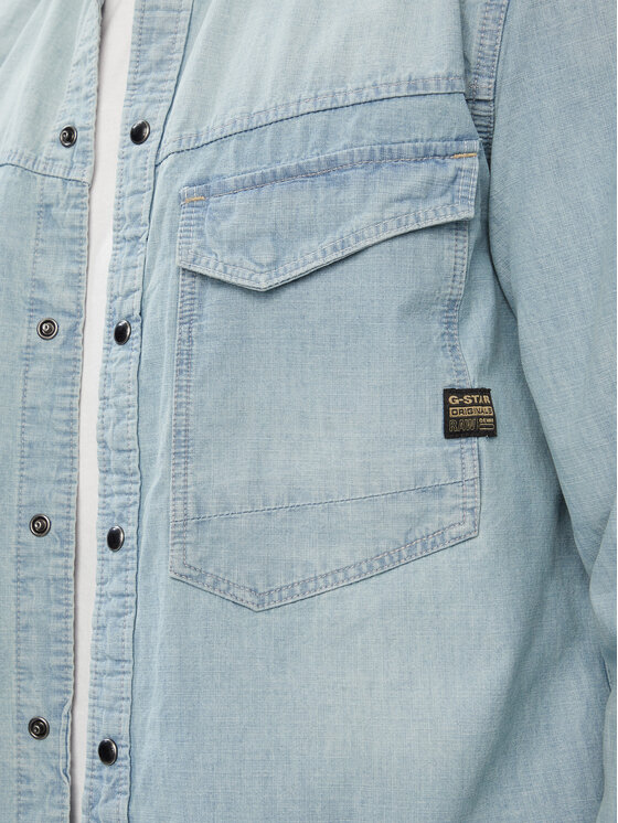 G-Star Raw G-Star Raw camicia di jeans Dakota  D23006-E356 Blu Regular Fit