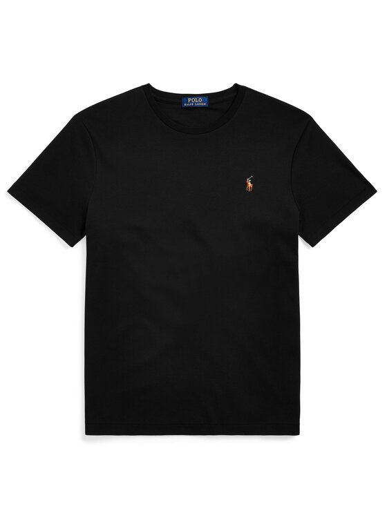 Polo Ralph Lauren Polo Ralph Lauren T-krekls 710740727 Melns Slim Fit