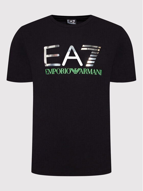 EA7 Emporio Armani T shirt 3LPT36 PJ5MZ 1200 Noir Regular Fit