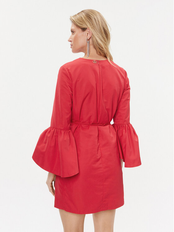 TWINSET TWINSET Koktélruha 232TT2490 Piros Regular Fit