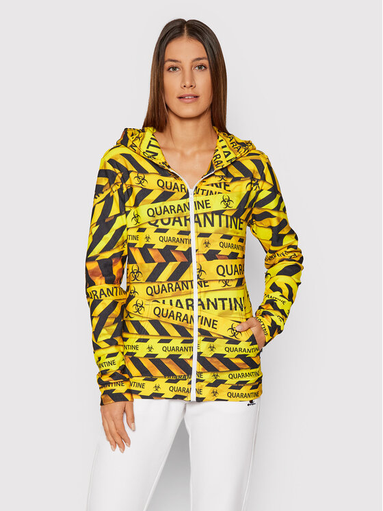 Mr. GUGU & Miss GO Mr. GUGU & Miss GO Sweatshirt Unisex Quarantine Gelb Regular Fit